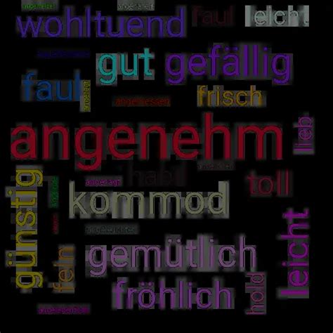 englisch angenehm|synonym angenehm.